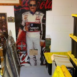 Dale Earnhardt Coca-Cola cover for machine