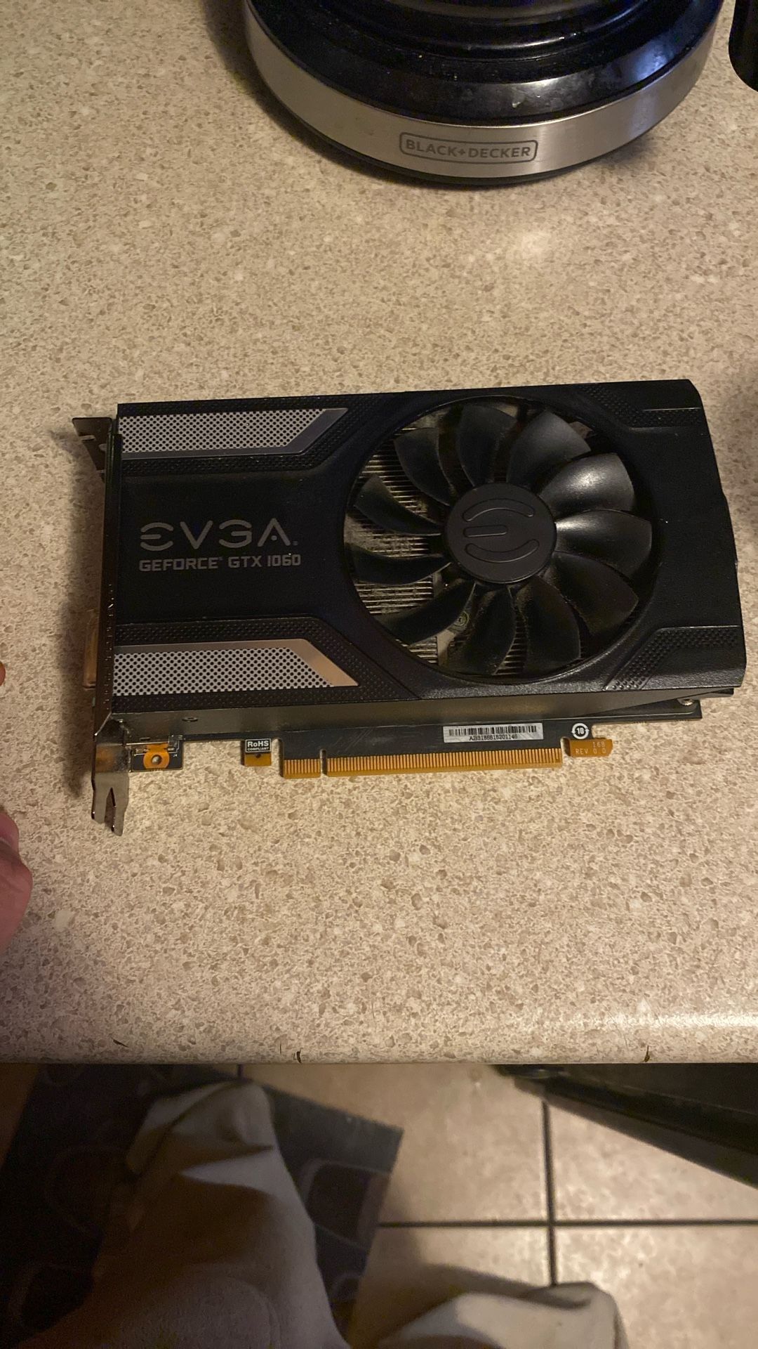 EVGA GTX 1060 3gb VRAM
