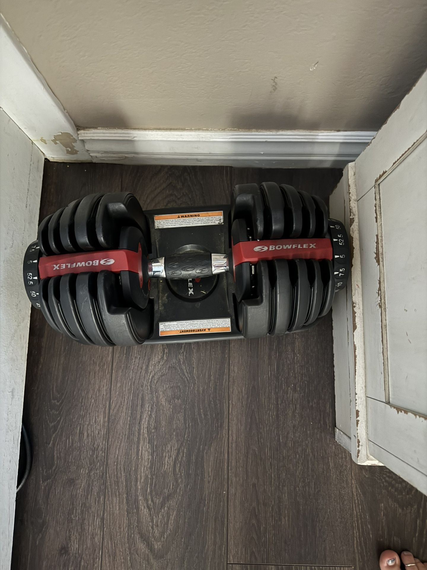 Bow flex Adjustable Weights 