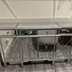 Glass Console Table