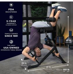 Teeter DEX II Inversion & Core Training System, Like New, Never Used
