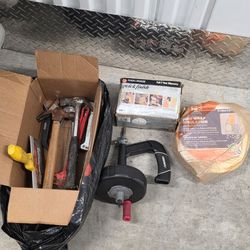 Hardware Lot - Screws, brackets, sealant, tools, etc.