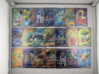 Pokemon TCG Japanese Full Art EX SR Cards Lot Of 21 All NM