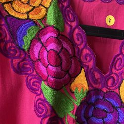 Mexican Blouse Size Medium