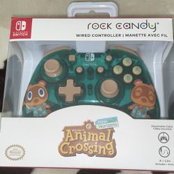 Animal Crossing Nintendo Switch Rock Candy Controller  