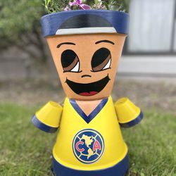 Club América Flower Pot