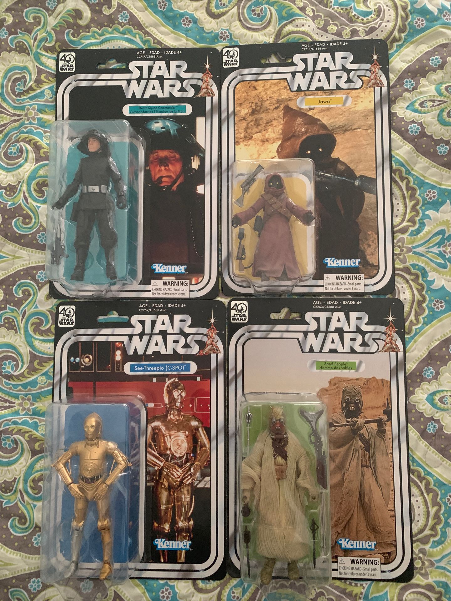 Star Wars Black series 40th anniversary figures