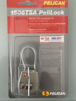 Pelican TSA approved lock