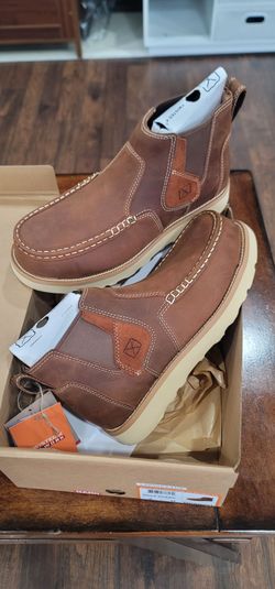 Twisted X Men's Chelsea Wedge Work Boots - Composite Toe

Size 8 but fits a little big new never used Retail $200