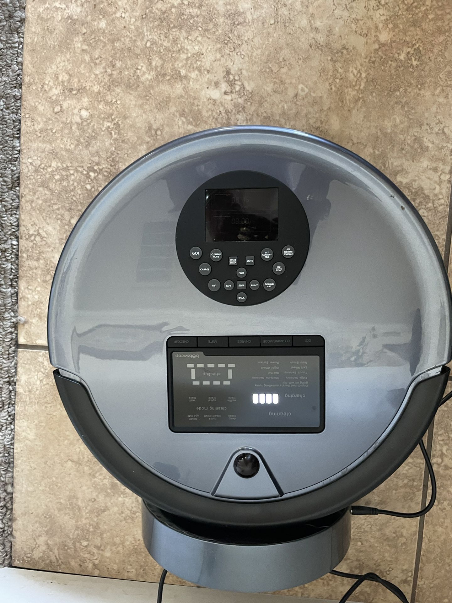 Used Twice Bob Pet hair Plus. Robotic Vacuum Cleaner And Mop. Like New