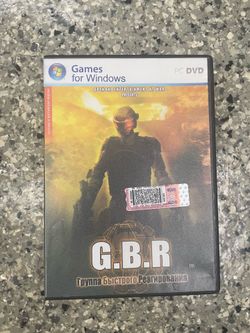 G.B.R game for PC DVD