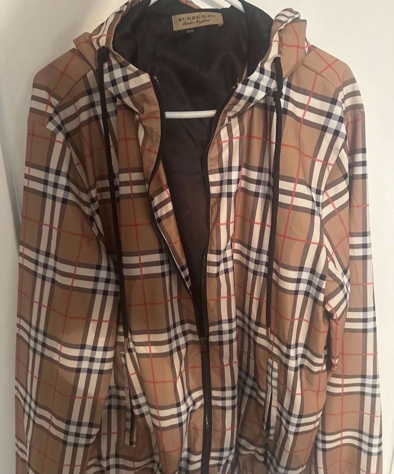 BURBERRY BOMBER JACKET XXL