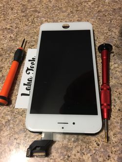 iphone 6 plus lcd/screen $50.00 installed