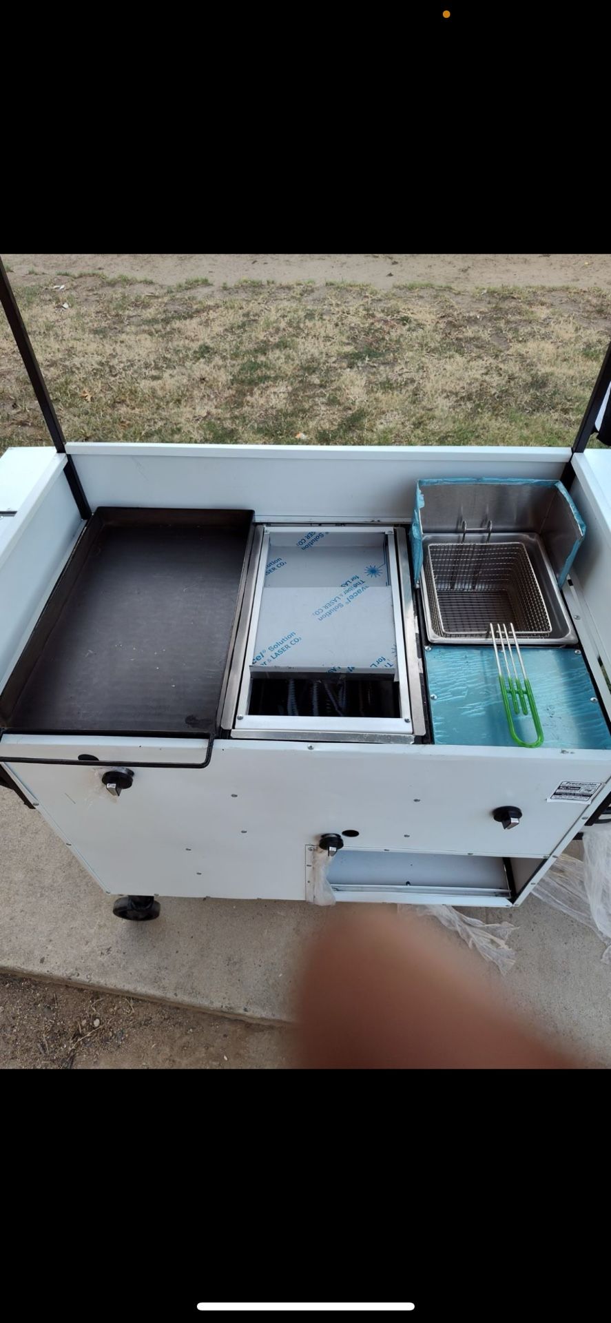 Hotdog cart
