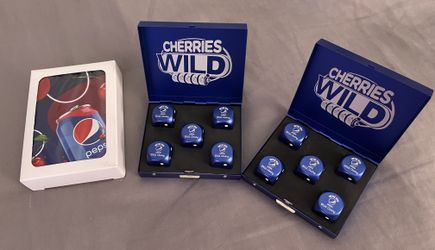 Pepsi Wild Cherry Playing Cards + 2 Dice Sets