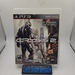 Crysis 2  ( Sony PlayStation 3 PS3 , 2011 ) - CIB -
