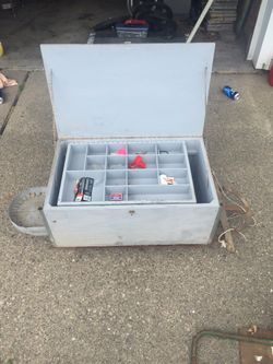 Fishing tackle box