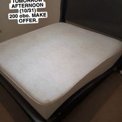 Cali King Matress And Frame