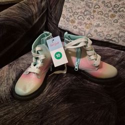 Cat & Jack Amaya Lace-Up Combat Boots