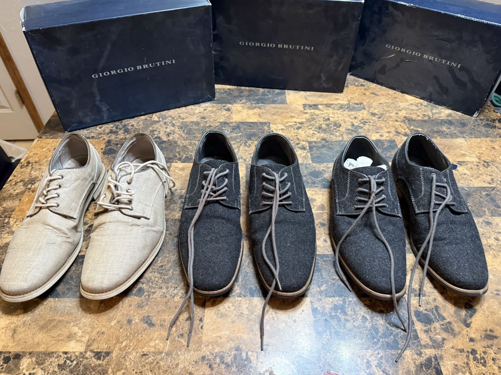 Giorgio Brutini Men’s Dress Shoes (multiple Pairs)