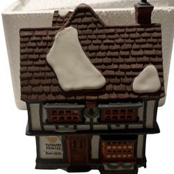 Department 56 Dickens Village Series - Tutbury Printer House 5568-9 Boxes No Light