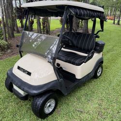 SUPER CLEAN 48 VOLT CLUB CAR PRECEDENT GOLF CART!! RUNS AND DRIVES GREAT!!