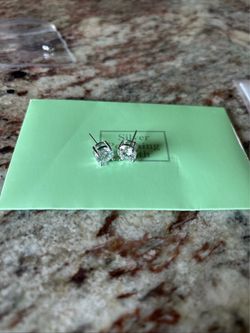 GRA Certified Moissanite Earrings