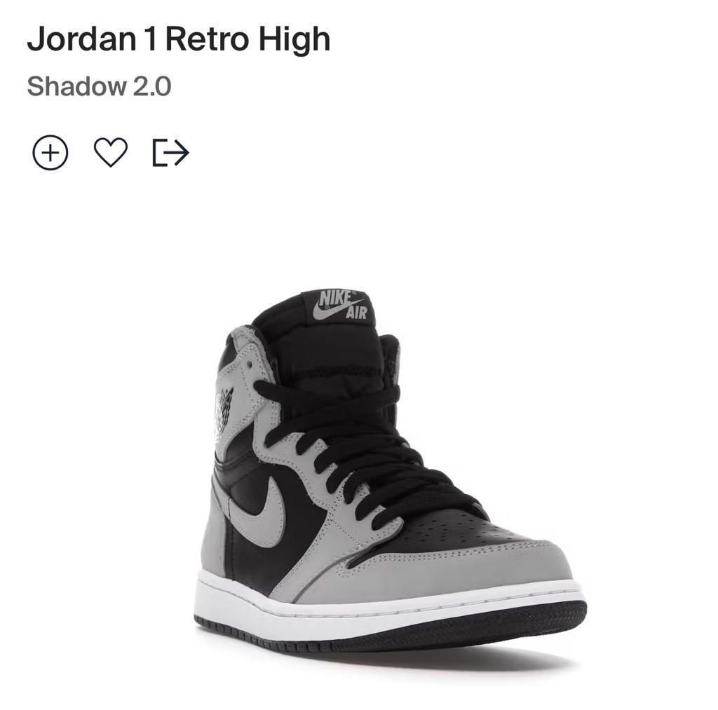 Original Air Jordan 1 Retro High Shadow 2.0 - $140OBO