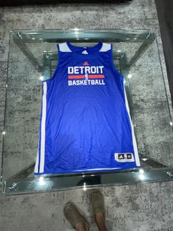 Detroit Pistons Reversible Practice Jersey - Adidas - Size 3XL