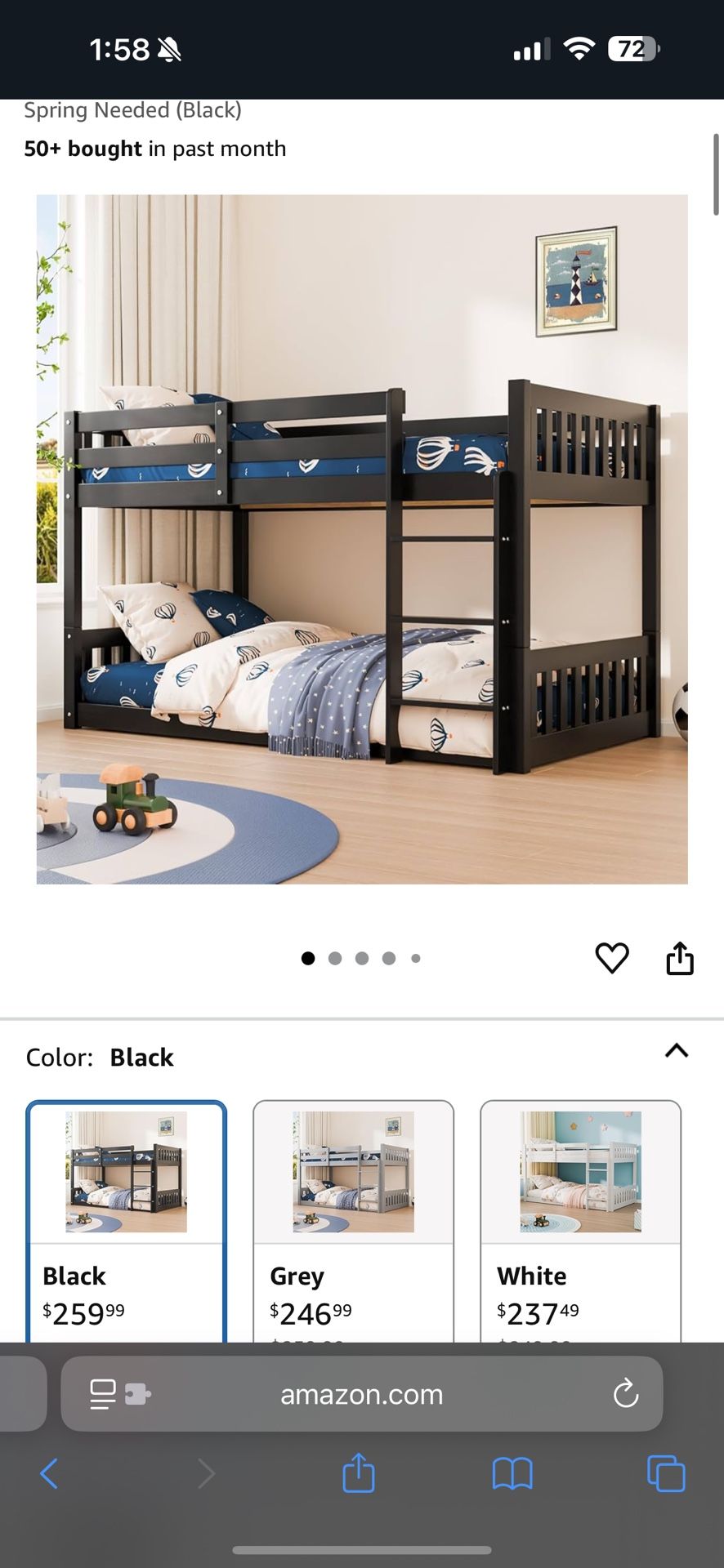 Amazon Bunk Bed Frame