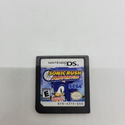 Sonic Rush Adventure Nintendo DS Sega