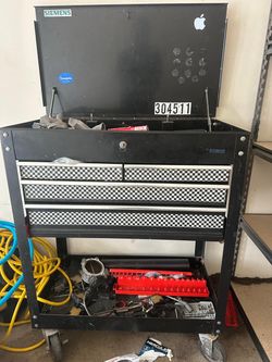 Tool Cart with tools