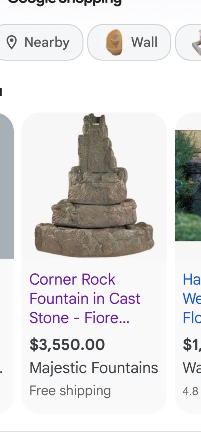 Corner Rock Fountain