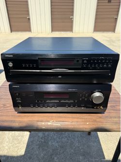 Integra  receiver and cd player