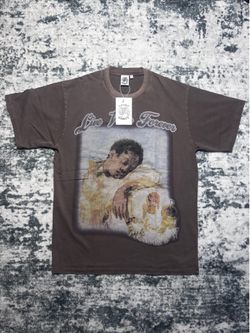 Saint Vanity "Live Free Forever" Graphic Tee - Vintage Brown Wash - NWT - Size S -L