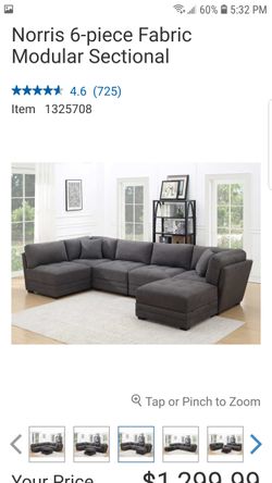 Norris shop sectional costco