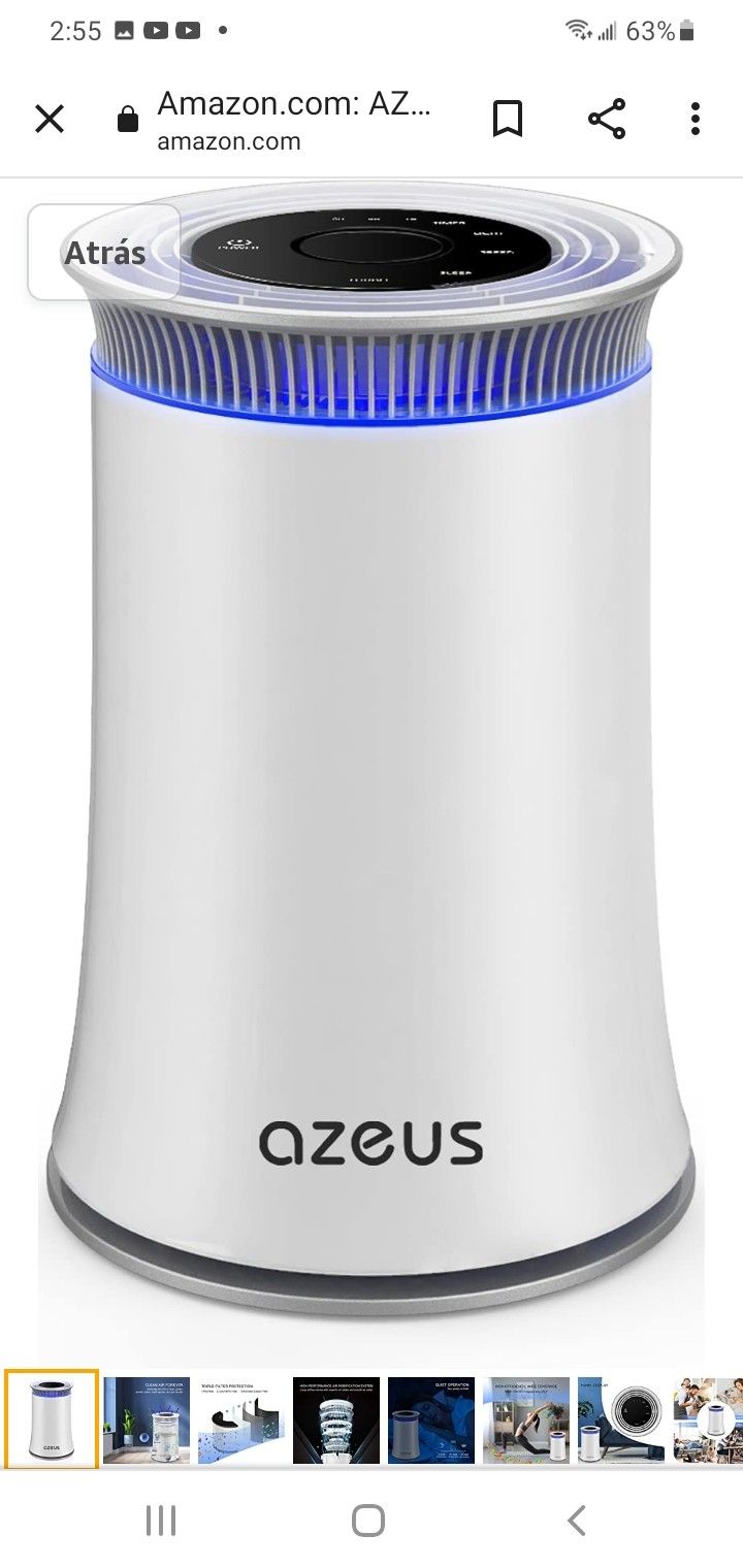 Purificador De Aire Para Habitaciones Grande