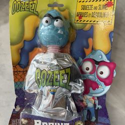 Orb SLIMY OOZEEZ BRAINZ squeeze, Slime, Toy Collector, Retired NWT