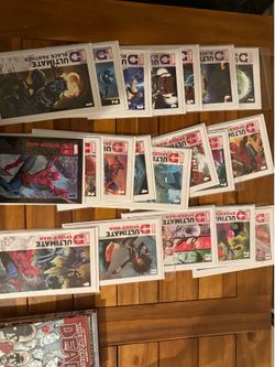 Ultimate Spider-Man and black panther lot