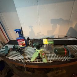 Assorted garden supplies