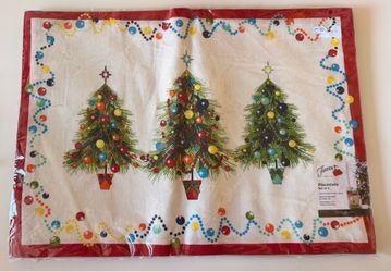 New Fiesta Christmas Tree Placemats – Set of 4