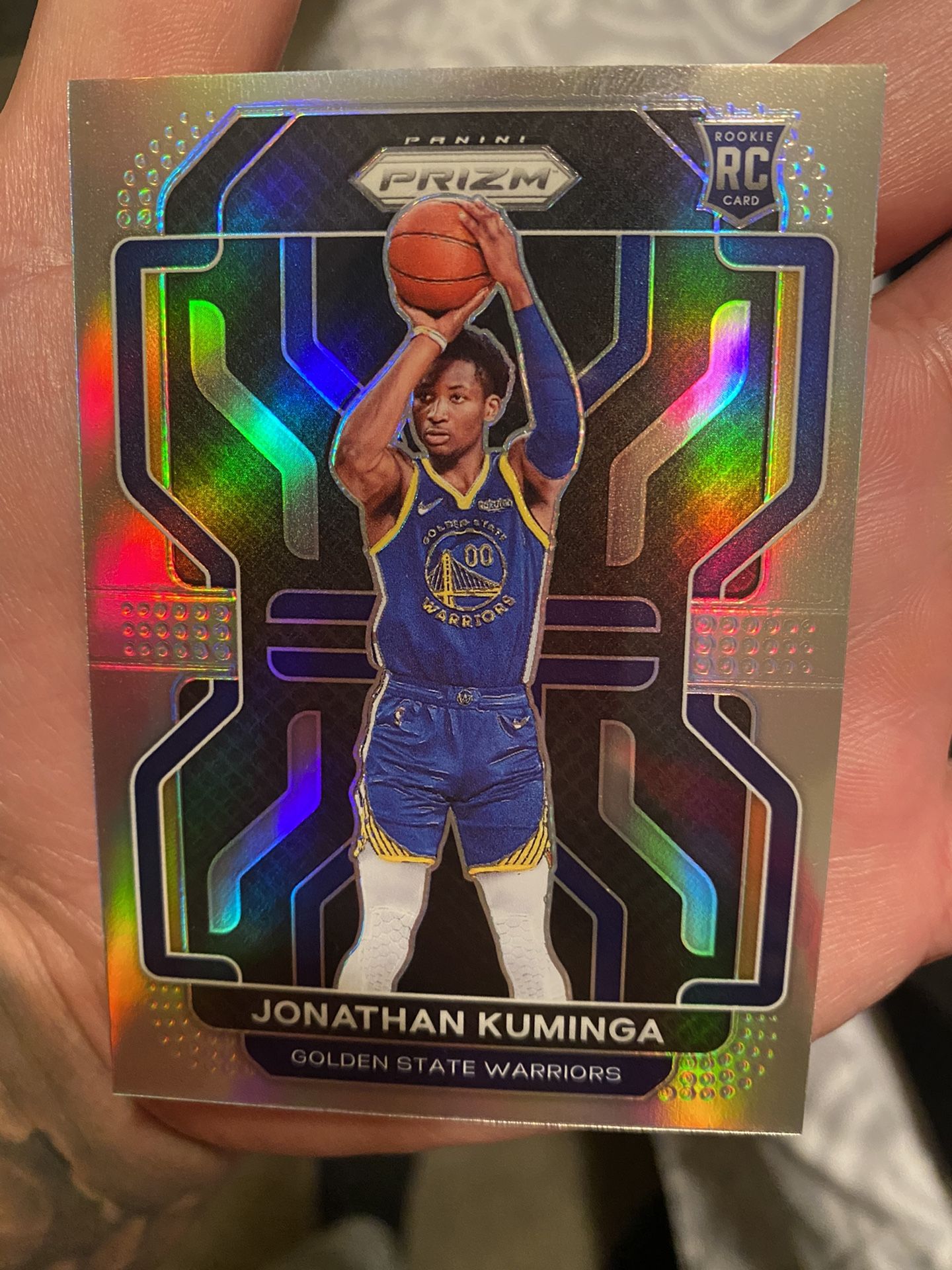 2021 Prizm Jonathan Kuminga Rookie Cart Mint