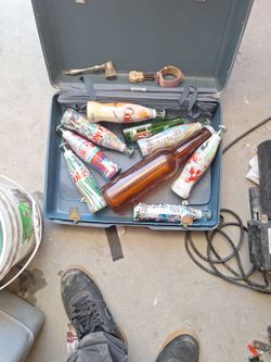 Vintage coke bottles lott
