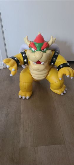 Big bad bowser super mario action figure 12"