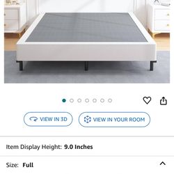 Full Sized Mattress + Boxspring 