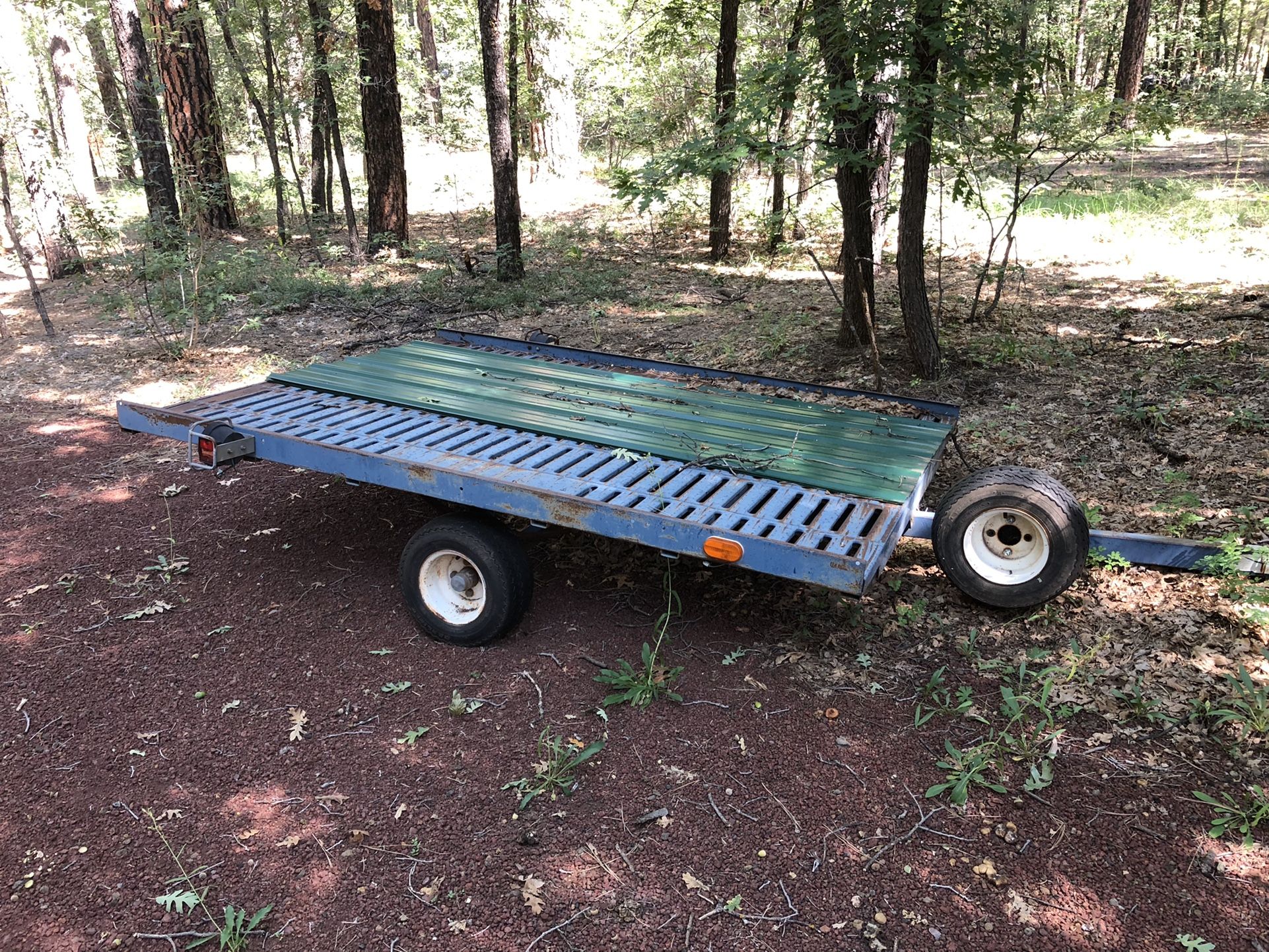 All steel tilt snowmobile /quad  trailer