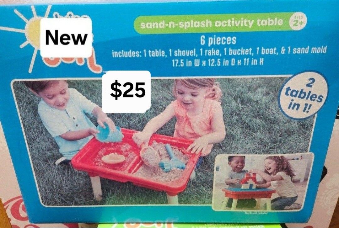 Brand New Water Table