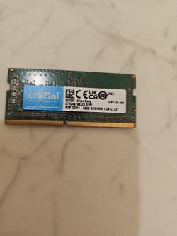 8GB Crucial Laptop Ram DDR4   3200
