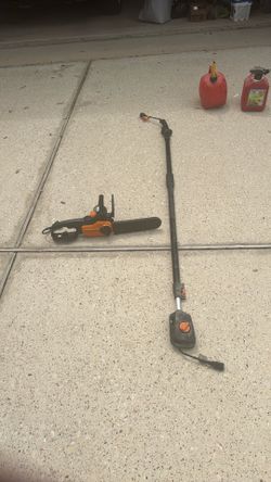 Chain saw and extension
