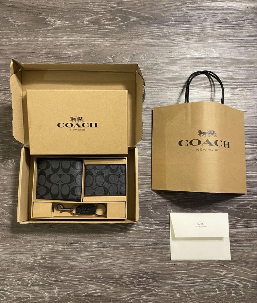 Coach Wallet Set